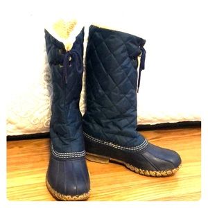 LL Bean Tall winter boots!